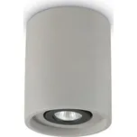 IDEALLUX Stropní svítidlo Ideal Lux Oak PL1 round cemento 150437 kulaté betonové - IDEALLUX ILUX 150437