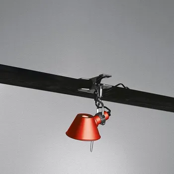 Lampička ARTEMIDE Tolomeo Micro Pinza - červená - ARTEMIDE AR A010810