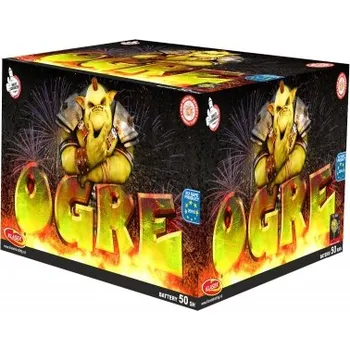 Zábavní pyrotechnika OGRE 50 ran 20 30 mm multikalibr
