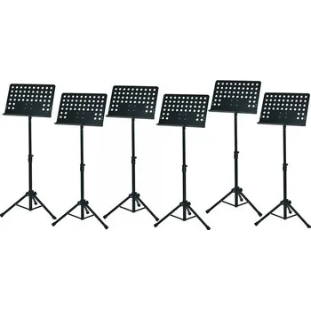 Příslušenství k hudebnímu nástroji Gewa Orchestrální notový pult 6 kusů