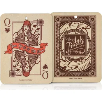 Vůně do auta Závěsná vůně do auta Auto Finesse Playing Card Queen