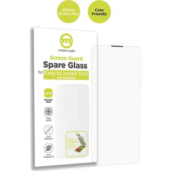 Mobile Origin Screen Guard Spare Glass Case Friendly iPhone 16 Pro Max