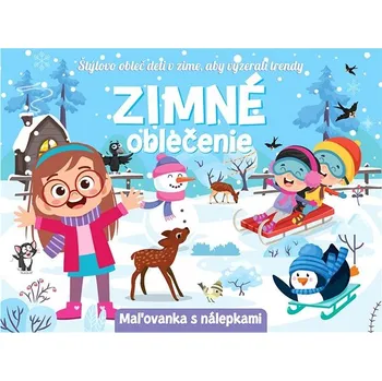 omalovánky Zimné oblečenie Kniha