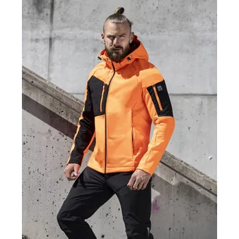 Pánské oblečení Ardon Softshellová bunda ARDON®CITYCONIC®Hi-vis oranžová Velikost: XL