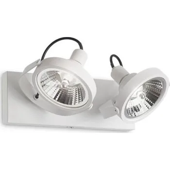 Bodové svítidlo IDEALLUX GLIM PL2 BIANCO - IDEALLUX ILUX 200200