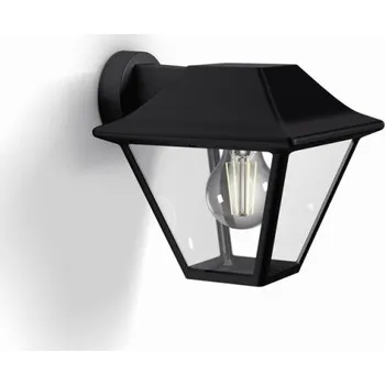 Venkovní osvětlení PHILIPS SVÍTIDLA Venkovní nástěnné svítidlo Philips Alpenglow 16495/30/PN černé - PHILIPS (915005382101) PH 16495/30/PN