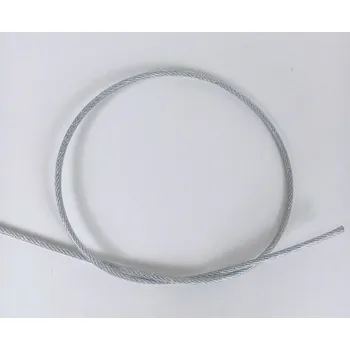 Železářství Ocelové lano v PVC 3/4mm