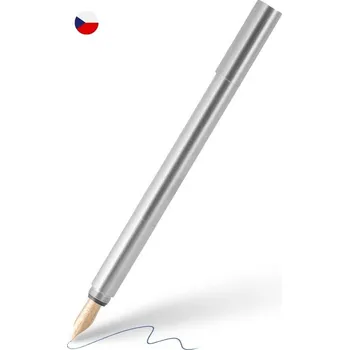 Pero plnicí Nikini Extended nerezová ocel přírodní