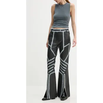 Moto kalhoty Kožené kalhoty Stand Studio Moto Trousers Detailed 62287.7030 černá 99X, vel. 34