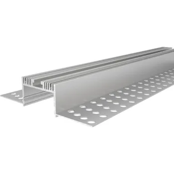 LED páska LIGHT IMPRESSIONS Deko-Light profil - sádrokartonový-profil, EU-02-36, 3m, stříbrná - LIGHT IMPRESSIONS IMPR 975525