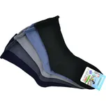 Gapo Pánské zimní ponožky ZDRAVOTNÍ THERMO HLADKÁ 1. Velikost: 7-8 (EU 41-42), 2. Barva: 5 ks MIX