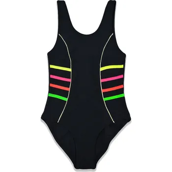 Dívčí plavky Noviti plavky dívčí KD017 - černá, 152-158 (Dívčí plavky jednodílné)