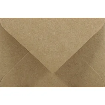 Obálka Eko obálky C7 8x12 cm EKO Kraft hnědé delta obálky VELKOOBCHOD