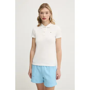 Pánské tričko Polo tričko Tommy Jeans DW0DW20160 béžová 01X, vel. M