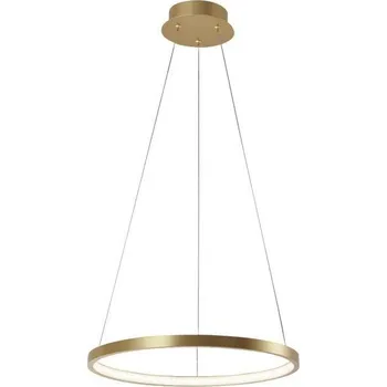 JUSTLIGHT CIRCLE LED závěsné svítidlo, kruhové, Ø39cm, zlatá 3000K - LEUCHTEN DIREKT / JUST LIGHT LD 11522-12