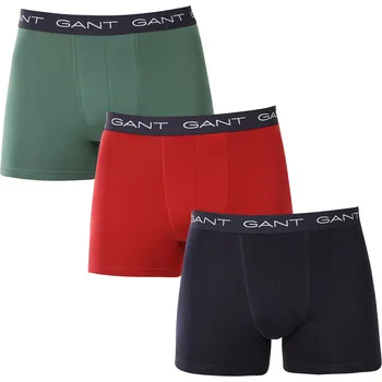 3PACK pánské boxerky Gant vícebarevné (902443004-629) L Možnost vrácení zboží ZDARMA do 120 dnů!
