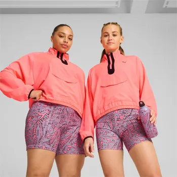 Dámská mikina PUMA - HYPERNATURAL WOVEN 1/2 ZIP DÁMSKÁ FUNKNČNÍ MIKINA 525789-16M