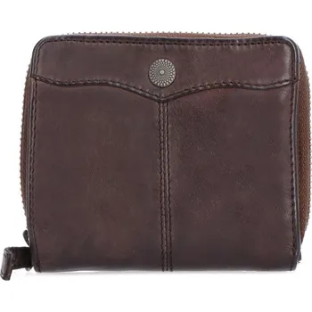Peněženka NOELIA BOLGER malá dámská peněženka kožená tmavě hnědá 5130 BROWN