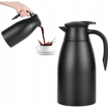 Termoska Termoska na nápoje Bedee 2 l černá