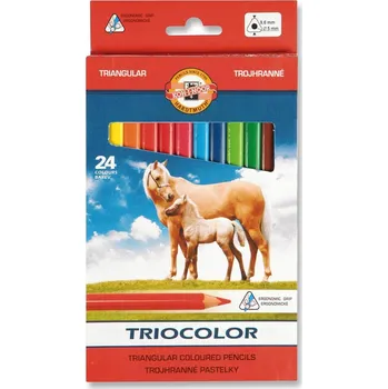 Pastelka KOH-I-NOOR Triocolor 3144 24 ks