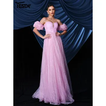 Dámské šaty Originální svatební šaty maxi LC10202 Barva: Růžová, Velikost: L