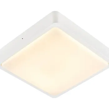 Venkovní osvětlení SLV - BIG WHITE AINOS SQUARE Outdoor, nástěnné a stropní LED svítidlo, bílé, spínač CCT 3000/4000K - BIG WHITE (SLV) LA 1003449
