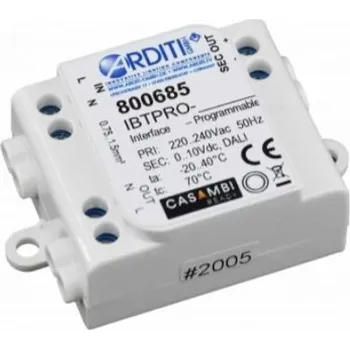 Příslušenství pro svítidlo CASAMBI Modul ovládání CBU-ASD Casambi pro stmívání DALI a 0-10V, push button CAS 800685