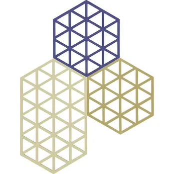 Odkapávač na nádobí Podložka na horké nádobí Zone Denmark Triangles 3-pack více barev 32706 vícebarevná MLC