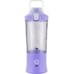 Verk 07296 Láhev se Smoothie mixérem LED RGB, 600 ml fialová