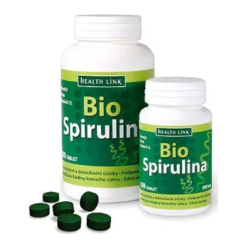 Přírodní produkt HEALTH LINK BIO Spirulina tablety 300 tbl./150 g