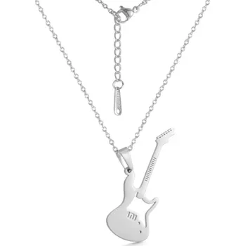 Náhrdelník B-TOP Náhrdelník z nerezové oceli s přívěskem elektrické Kytary