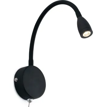 Nástěnné svítidlo FARO LOKE nástěnná lampa, černá - FARO FARO 41020