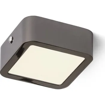 RED - DESIGN RENDL HUE SQ 9 stropní černý chrom 230V LED 6W 3000K - RED - DESIGN RENDL RED R12806