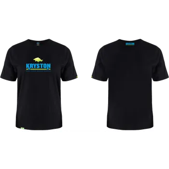 Pánské tričko Kryston oblečení - Tričko černé Velikost: L + Kód na slevu 10%: SLEVA10