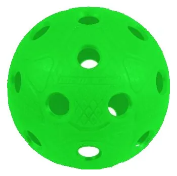 Florbal Florbalový míček UNIHOC DYNAMIC zelená