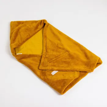 Dětská deka Tulimese Zavinovací celoroční deka hořčicová