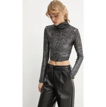 Dámská halenka Halenka A.L.C. 7SWTP00634 stříbrná SLV, vel. S