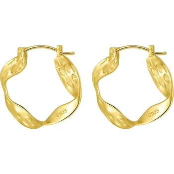 Náušnice Majya Stříbrné náušnice AGATHE pozlacené Ag/; ≤2,96 g 11375