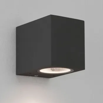 Venkovní osvětlení ASTRO Venkovní nástěnné svítidlo Chios 80 černá 1x6W LED GU10 IP44 (STARÝ KÓD: AST 7126 ) - ASTRO Lighting AST 1310002