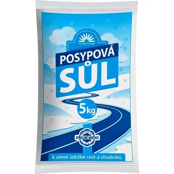 Bazénová chemie Forestina Posypová sůl kamenná zrnitost tř. M (5kg)