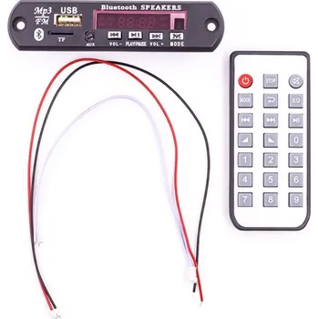 FM transmitter FM rádio, přehrávač MP3 s bluetooth, dálkové ovládání