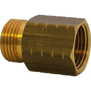 Fitinka TS Redukce G1/2" vnější - NPT1/2" vnitřní, mosaz