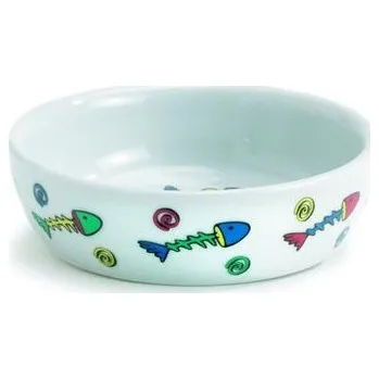 Beeztees Miska s dekorací porcelánová 13cm