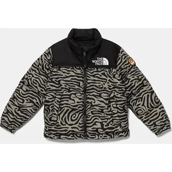 Dětská péřová bunda The North Face TEEN 1996 RETRO NUPTSE JACKET NF0A8A4C4IY1 béžová 80X, vel. 124-129