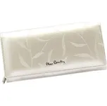 Perleťová lakovaná kožená peněženka s mincovníkem na zip Pierre Cardin