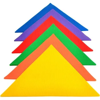 Sportovní kužel Köck sport Značka na podlahu Trojúhelník Barva: oranžová