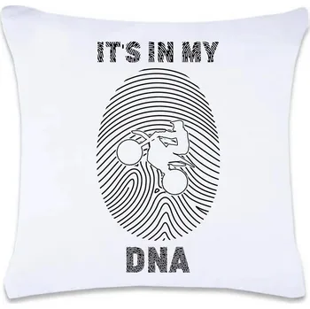 Dekorativní polštářek DOBRÝ TRIKO Polštář s potiskem 40 x 40 cm Moto DNA Oboustranný tisk: NE