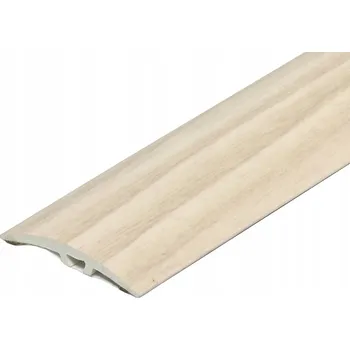 přechodová lišta Pražový profil KOLEK KLEJ délka 90 cm dilatační lišta PVC 4 cm DUB VENKOVSKÝ