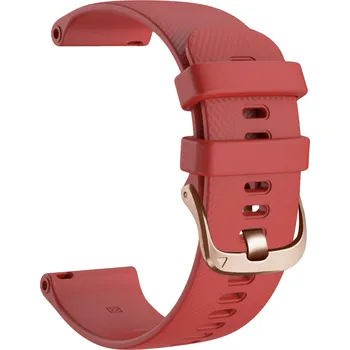 Řemínek na hodinky Enem Prémiový rychloupínací řemínek 22mm - Červený IR-AWGW-0539