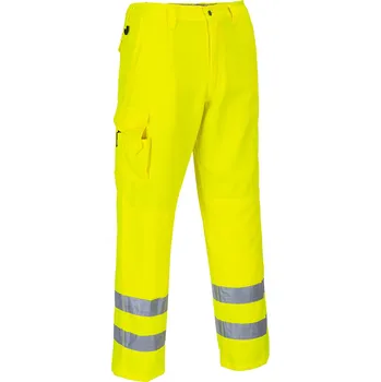 PORTWEST Kalhoty Hi-Vis Combat Velikost: 4XL, Barva: žlutá